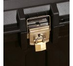 Coffre de chantier Stanley 190 litres, H 57,8 x L 94,6 x  P 58,7 cm,