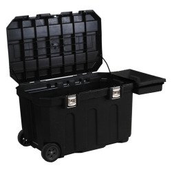 Coffre de chantier Stanley 190 litres, H 57,8 x L 94,6 x  P 58,7 cm,