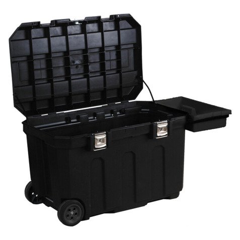Coffre de chantier Stanley 190 litres, H 57,8 x L 94,6 x  P 58,7 cm,