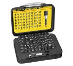 Coffret d'embouts de vissage Stanley Pro 1/4" 25 mm – 61 pièces