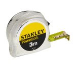 Mètre ruban Stanley Powerlock 3 m x 19 mm