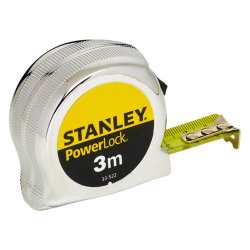 Mètre ruban Stanley Powerlock 3 m x 19 mm
