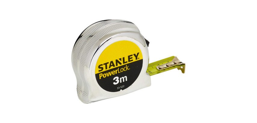 Stanley Powerlock tape measure 3 m x 19 mm