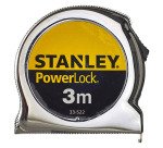 Mètre ruban Stanley Powerlock 3 m x 19 mm