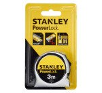 Mètre ruban Stanley Powerlock 3 m x 19 mm