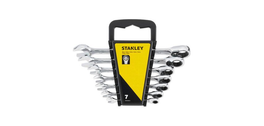Clés mixtes à cliquet Stanley - Jeu de 7 pièces