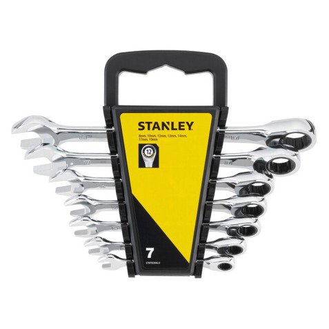 Clés mixtes à cliquet Stanley - Jeu de 7 pièces