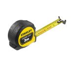 Mètre ruban Stanley Control-Lock 3 m x 19 mm, double marquage