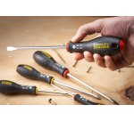 Jeu de 8 tournevis électricien, mécanicien et Phillips Stanley Fatmax