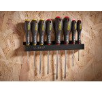 Jeu de 8 tournevis électricien, mécanicien et Phillips Stanley Fatmax