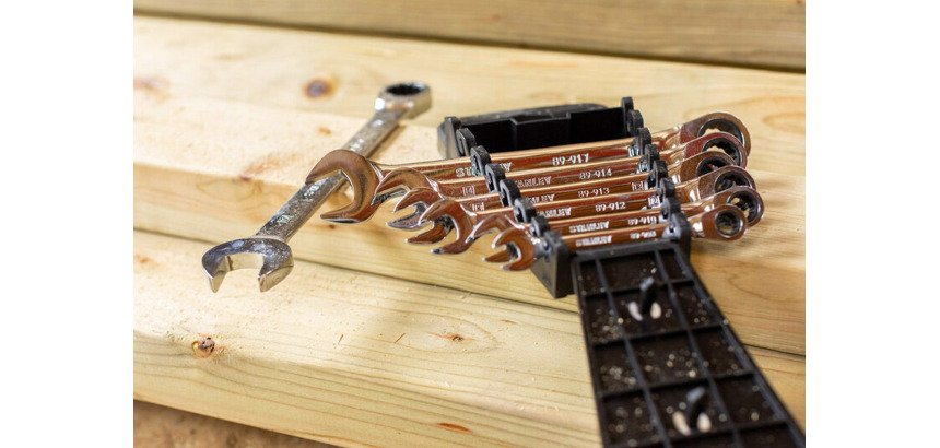 Clés mixtes à cliquet Stanley - Jeu de 7 pièces