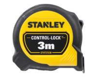 Lintmeter Stanley Control-Lock 3 m x 19 mm, dubbele markering