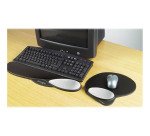 Tapis souris avec repose poignets gel à mémoire de forme