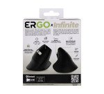 Souris sans fil ergonomique Ergo Infinite rechargeable T'nB