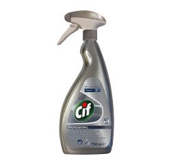 Limpiador Cif Pro para aceros y cristales - spray de 750 ml