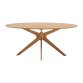Table Naanim placage chêne L 180 x P 110 cm