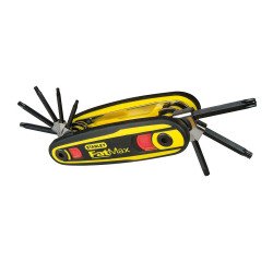 Play of 8 Stanley Fatmax Torx keys
