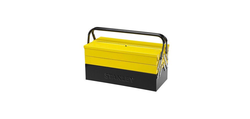 Boîte à outils métallique Stanley 5 plateaux