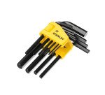 Clés hexagonales Stanley 1,5 à 10 mm - Jeu de 10