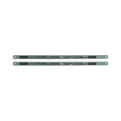 Lame de scie à métaux 30 cm Stanley flexibles LION, 10 dents/pouce - Lot de 2