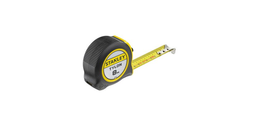 Mètre ruban Stanley Tylon 8 m x 25 mm