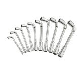 Clés à pipe débouchées Stanley 6 x 6 pans - Jeu de 10