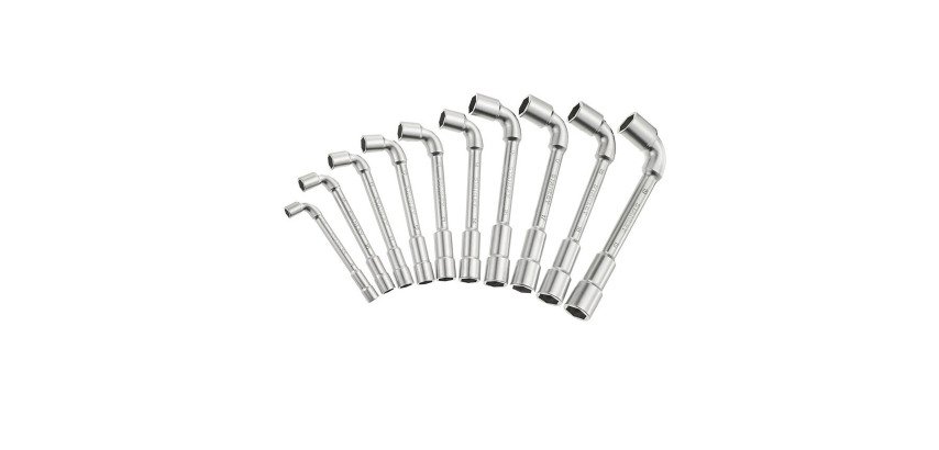 Clés à pipe débouchées Stanley 6 x 6 pans - Jeu de 10
