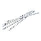 Lame de scie à métaux 30 cm Stanley flexible LION 8-10-12 dents/cm - Lot de 5