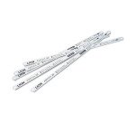 Lame de scie à métaux 30 cm Stanley flexible LION 8-10-12 dents/cm - Lot de 5