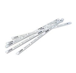 Lame de scie à métaux 30 cm Stanley flexible LION 8-10-12 dents/cm - Lot de 5