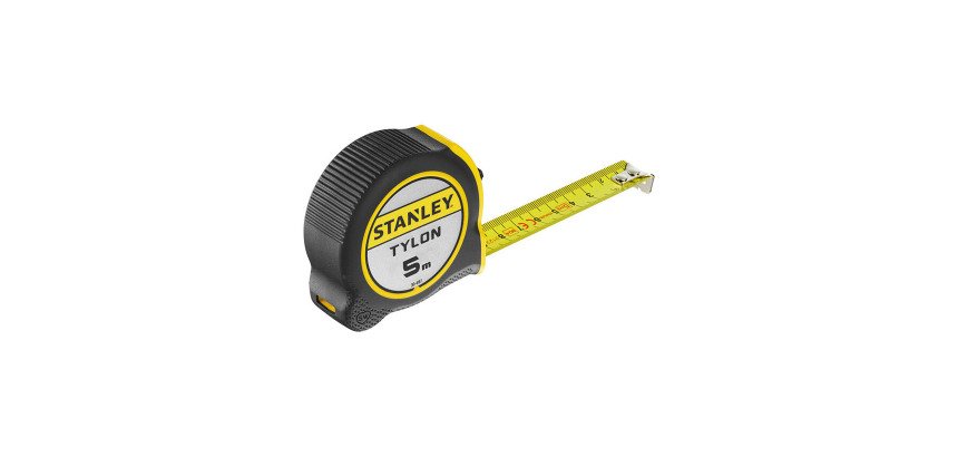Mètre ruban Stanley Tylon 5 m x 19 mm