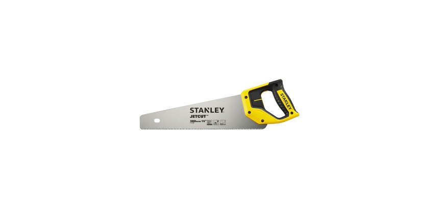 Scie égoïne Stanley Jetcut coupe fine 55 cm
