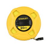 Mètre ruban en fibre de verre Stanley 20 m x 12,7 mm