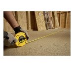 Mètre ruban en fibre de verre Stanley 20 m x 12,7 mm