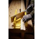 Boîte à coupe plastique avec cales excentriques Stanley + Scie à dos