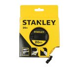 Mètre ruban en fibre de verre Stanley 20 m x 12,7 mm