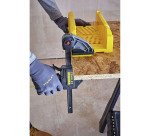 Boîte à coupe plastique avec cales excentriques Stanley + Scie à dos