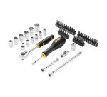 Douilles M 1/4’’ Stanley STAKBOX – Jeu complet 48 pièces