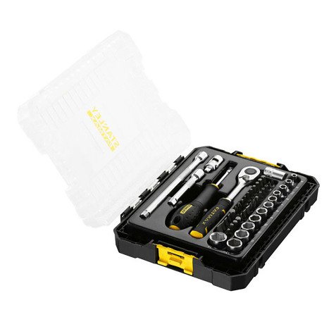 Douilles M 1/4’’ Stanley STAKBOX – Jeu complet 48 pièces