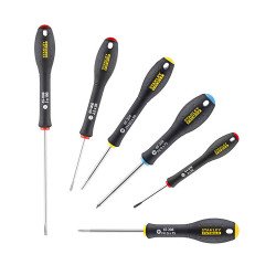 Tournevis de précision Stanley Fatmax - Jeu de 6 pièces