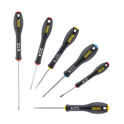 Tournevis de précision Stanley Fatmax - Jeu de 6 pièces