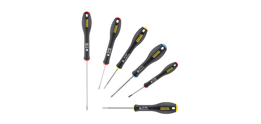 Tournevis de précision Stanley Fatmax - Jeu de 6 pièces