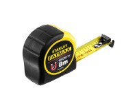 Mètre ruban Stanley Fatmax Blade Armor avec crochet magnétique, 8 m x 32 mm