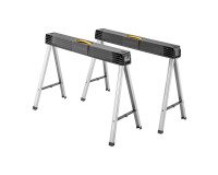 Faltbare Metallböcke von Stanley, Tragfähigkeit 340 kg, Paar