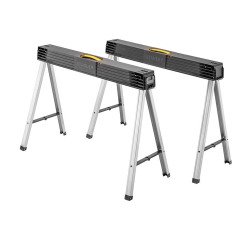 Folding metal trestles Stanley, capacity 340 kg, pair