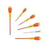 Tournevis isolés plats Phillips Stanley Fatmax + testeur, jeu de 6 pièces