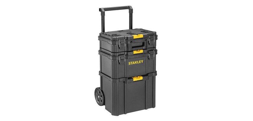Servante roulante modulaire 3-en-1 Stanley 80 litres