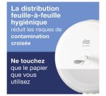 Distributeur papier toilette en rouleau Tork SmartOne®T8 Blanc