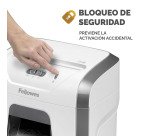 Destructora Fellowes 15C blanca corte en partículas 4 x 40 mm