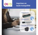 Cartouche Owa compatible HP CH563EE noire pour imprimante jet d'encre